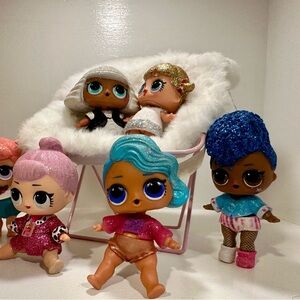 L.O.L. Surprise! Dolls with Pink, Blue, and Gold Hair